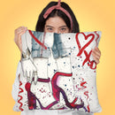 Newoes Throw Pillow by Jodi Pedri