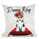 King Pit Throw Pillow By Jodi Pedri