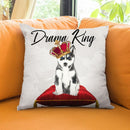 King Pit Throw Pillow By Jodi Pedri