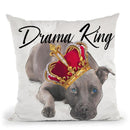 King Pom Throw Pillow By Jodi Pedri