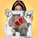 King Pom Throw Pillow By Jodi Pedri