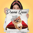 Puppy Queen Throw Pillow By Jodi Pedri
