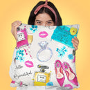 Spring On My Mind Throw Pillow by Jodi Pedri