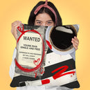 Wanted Throw Pillow by Jodi Pedri