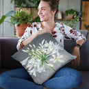 Cleome Splash I Throw Pillow By Julia Purinton