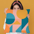 Geometric Xiv Throw Pillow By June Journal