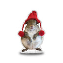Jill Red Hat Throw Pillow