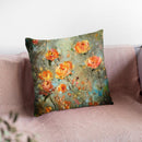 Warmth In Theadows Throw Pillow By Kathleen Reits