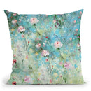 In The Garden Where Fairies Play Throw Pillow By Kathleen Reits
