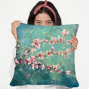 Magnolia Branches Throw Pillow By Kathleen Reits