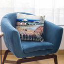 The Fuji Seen From The Gay Throw Pillow By Katsushika Hokusai