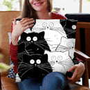 Big Flash Mog Throw Pillow By Kim Haskins