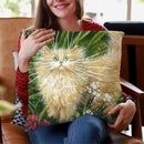 Garden Explorer Throw Pillow By Kim Haskins