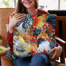 Hen Partys Throw Pillow By Kim Haskins
