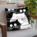 Flash Mogs Throw Pillow By Kim Haskins