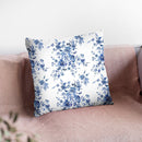 Delft Delight Pattern I Throw Pillow By Kristy Rice