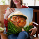 Explorer Throw Pillow By Lucia Heffernan