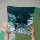 Wave 1 Throw Pillow By Little Pitti