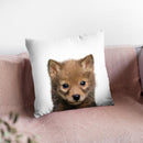 Baby Wolf Lp Throw Pillow By Little Pitti