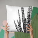 Plants 6 Throw Pillow By Little Pitti