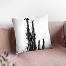 Plants11 Throw Pillow By Little Pitti