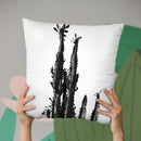 Plants 11 Throw Pillow By Little Pitti