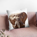 Elephant Lp Throw Pillow By Little Pitti
