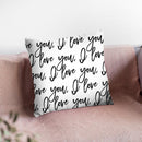 Ily Throw Pillow By Little Pitti