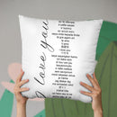 Love 1 Throw Pillow By Little Pitti