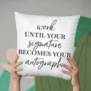 Quote L Throw Pillow By Little Pitti