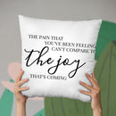 The Joy Throw Pillow By Little Pitti