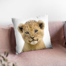 Baby Lion Throw Pillow By Little Pitti