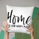 Happy Place Throw Pillow By Little Pitti