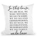 In This House Throw Pillow By Little Pitti