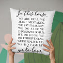 In This House Throw Pillow By Little Pitti