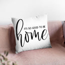 It'S Good To Be Throw Pillow By Little Pitti