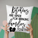 Kitches Are Made For Throw Pillow By Little Pitti