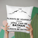 Always Be Yourself Bw Throw Pillow By Little Pitti