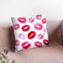Kisses Ii Throw Pillow By Little Pitti