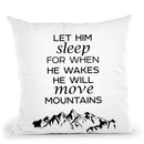 Let Him Sleep Throw Pillow By Little Pitti