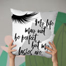 My Life May Not Be Perfect Throw Pillow By Little Pitti