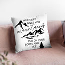 When Life Gives You Throw Pillow By Little Pitti