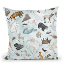 World Traveler Pattern Xv Throw Pillow By Laura Marshall