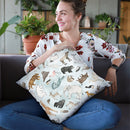 World Traveler Pattern Xv Throw Pillow By Laura Marshall