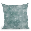 World Traveler Pattern Xiva Throw Pillow By Laura Marshall