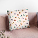 Sweet Paris Pattern Ii Throw Pillow By Laura Marshall