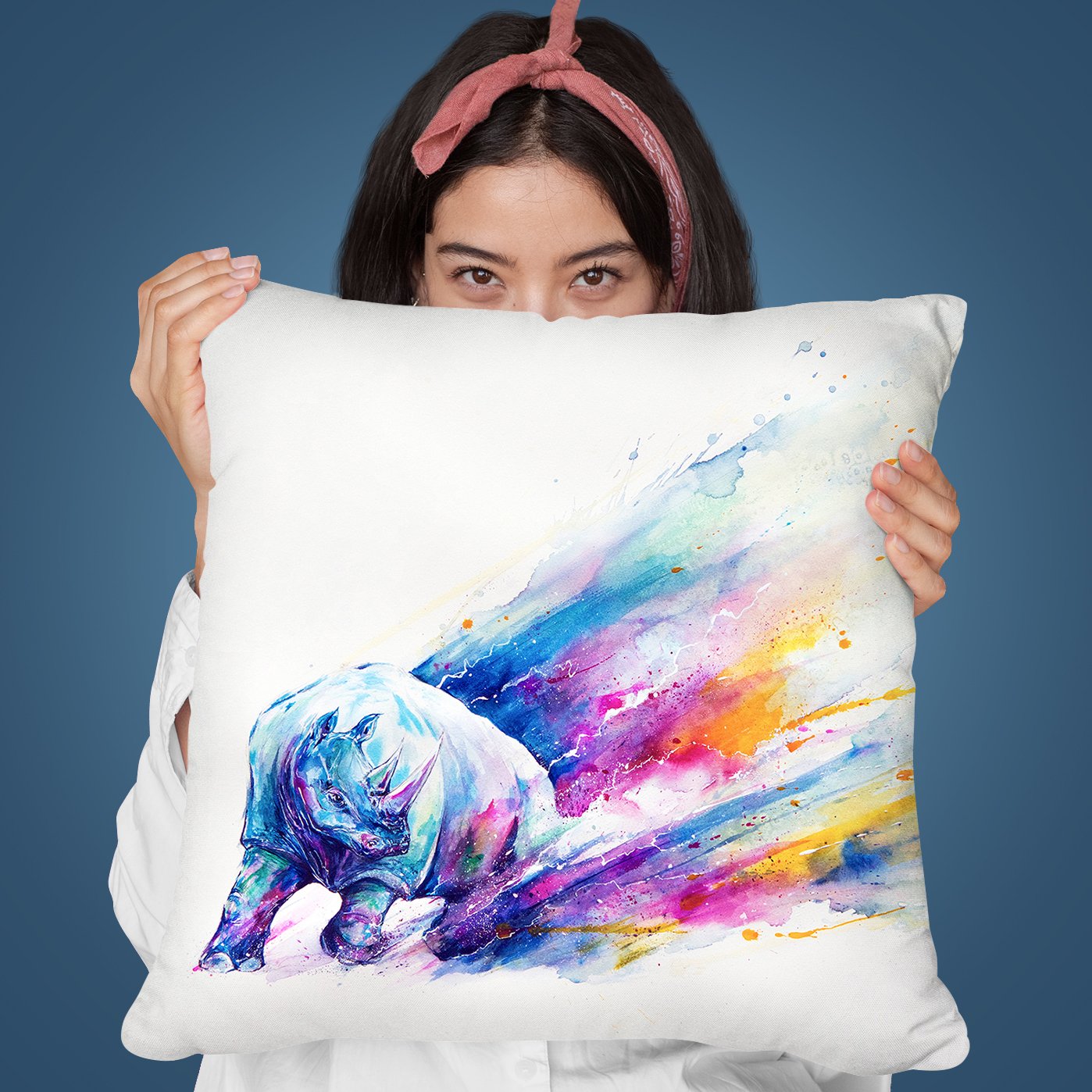 Ajax Throw Pillow By Marc Allante