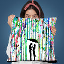 Pour Deux Throw Pillow By Marc Allante