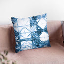Kanari Vi Indigo Throw Pillow By Melissa Averinos