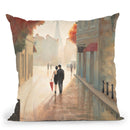 Paris Romance I Throw Pillow by Marco Fabiano